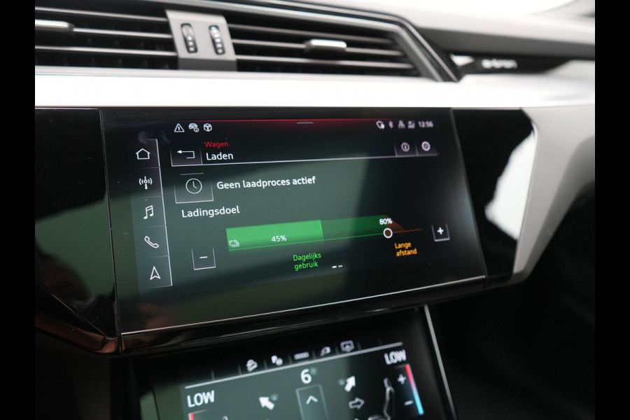 Audi Q8 Sportback e-tron 55 Quattro S edition 114 kWh 408pk Dealer O.H | Luchtvering | Panodak | Black Optic | Adaptive Cruise | 360 Camera | B&O Soundsystem | 21"L.M | Alcantara Sportstoelen Memory | Apple Carplay | Matrix LED |