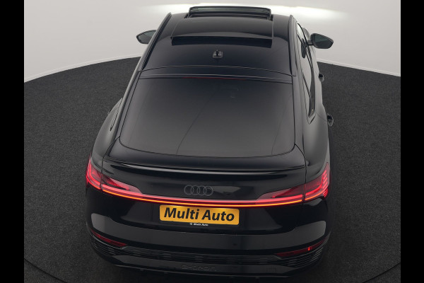Audi Q8 Sportback e-tron 55 Quattro S edition 114 kWh 408pk Dealer O.H | Luchtvering | Panodak | Black Optic | Adaptive Cruise | 360 Camera | B&O Soundsystem | 21"L.M | Alcantara Sportstoelen Memory | Apple Carplay | Matrix LED |