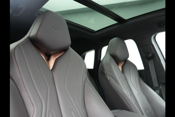 CUPRA Terramar 1.5 TSI e-Hybrid VZ Copper Edition PHEV 272pk DARK VOID METALLIC | Panodak | Head Up | Adaptive Cruise | 360 Camera | Lederen Sportstoelen Memory & Verwarmd | Sennheiser Premium Audio | Matrix LED | Sfeerverlichting | Stuur Verwarmd | Keyless | Blis |
