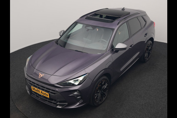 CUPRA Terramar 1.5 TSI e-Hybrid VZ Copper Edition PHEV 272pk DARK VOID METALLIC | Panodak | Head Up | Adaptive Cruise | 360 Camera | Lederen Sportstoelen Memory & Verwarmd | Sennheiser Premium Audio | Matrix LED | Sfeerverlichting | Stuur Verwarmd | Keyless | Blis |