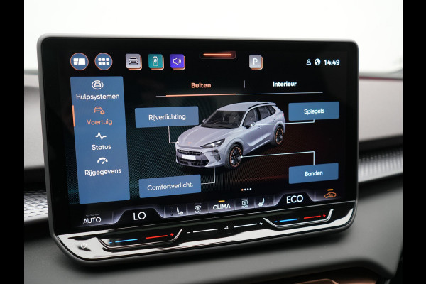 CUPRA Terramar 1.5 TSI e-Hybrid VZ Copper Edition PHEV 272pk DARK VOID METALLIC | Panodak | Head Up | Adaptive Cruise | 360 Camera | Lederen Sportstoelen Memory & Verwarmd | Sennheiser Premium Audio | Matrix LED | Sfeerverlichting | Stuur Verwarmd | Keyless | Blis |