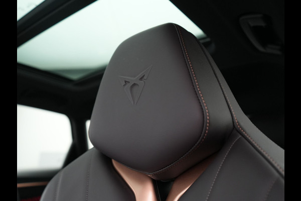 CUPRA Terramar 1.5 TSI e-Hybrid VZ Copper Edition PHEV 272pk DARK VOID METALLIC | Panodak | Head Up | Adaptive Cruise | 360 Camera | Lederen Sportstoelen Memory & Verwarmd | Sennheiser Premium Audio | Matrix LED | Sfeerverlichting | Stuur Verwarmd | Keyless | Blis |