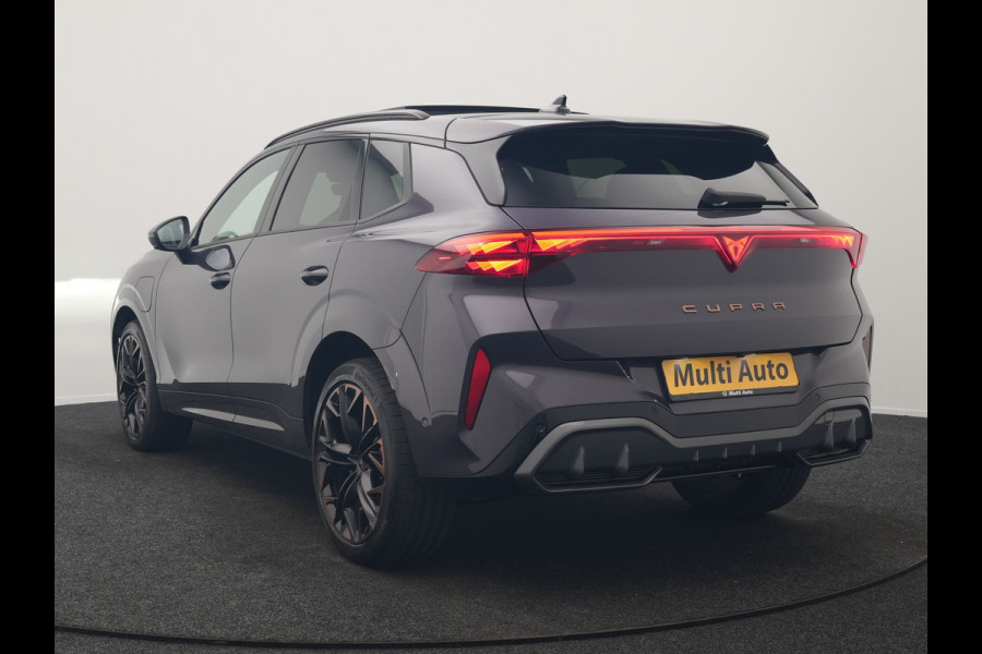 CUPRA Terramar 1.5 TSI e-Hybrid VZ Copper Edition PHEV 272pk DARK VOID METALLIC | Panodak | Head Up | Adaptive Cruise | 360 Camera | Lederen Sportstoelen Memory & Verwarmd | Sennheiser Premium Audio | Matrix LED | Sfeerverlichting | Stuur Verwarmd | Keyless | Blis |
