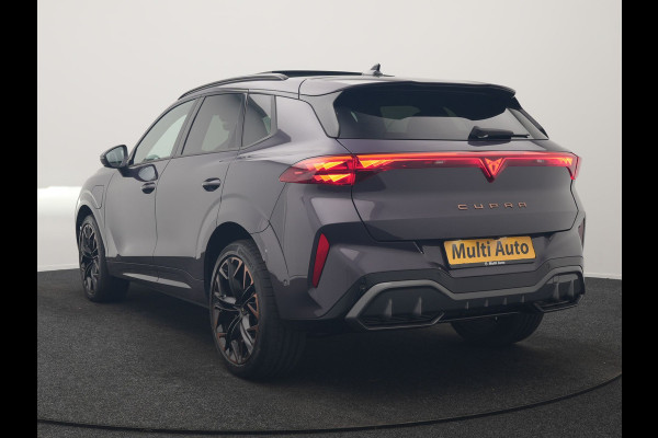 CUPRA Terramar 1.5 TSI e-Hybrid VZ Copper Edition PHEV 272pk DARK VOID METALLIC | Panodak | Head Up | Adaptive Cruise | 360 Camera | Lederen Sportstoelen Memory & Verwarmd | Sennheiser Premium Audio | Matrix LED | Sfeerverlichting | Stuur Verwarmd | Keyless | Blis |