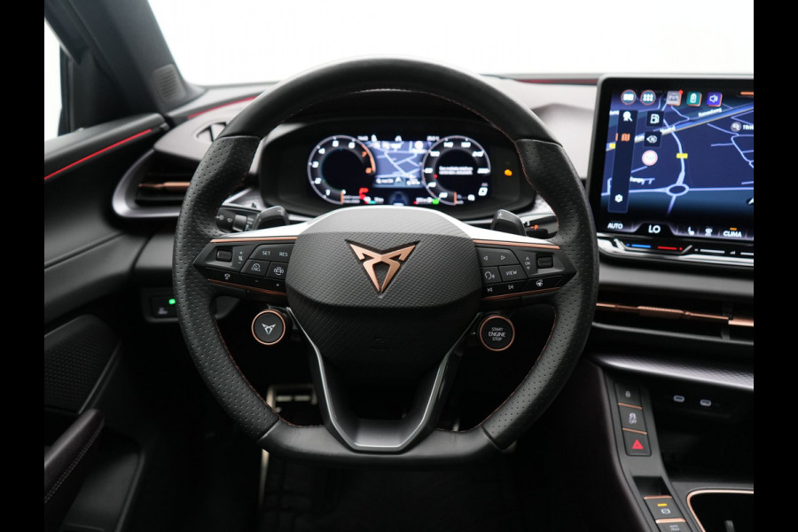 CUPRA Terramar 1.5 TSI e-Hybrid VZ Copper Edition PHEV 272pk DARK VOID METALLIC | Panodak | Head Up | Adaptive Cruise | 360 Camera | Lederen Sportstoelen Memory & Verwarmd | Sennheiser Premium Audio | Matrix LED | Sfeerverlichting | Stuur Verwarmd | Keyless | Blis |