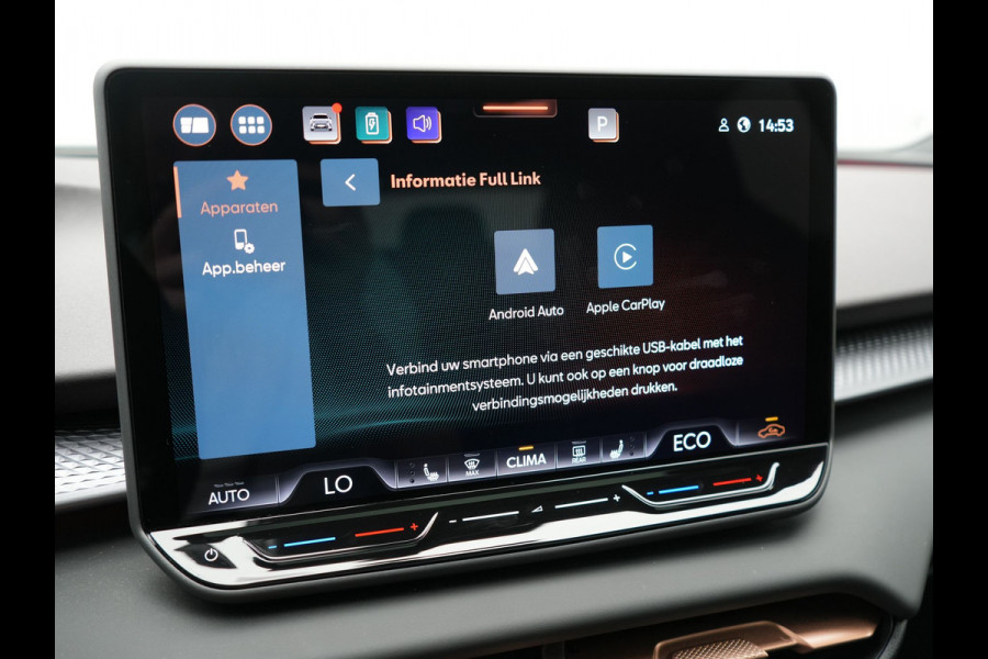 CUPRA Terramar 1.5 TSI e-Hybrid VZ Copper Edition PHEV 272pk DARK VOID METALLIC | Panodak | Head Up | Adaptive Cruise | 360 Camera | Lederen Sportstoelen Memory & Verwarmd | Sennheiser Premium Audio | Matrix LED | Sfeerverlichting | Stuur Verwarmd | Keyless | Blis |