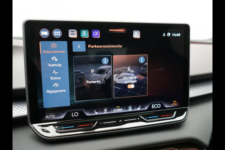 CUPRA Terramar 1.5 TSI e-Hybrid VZ Copper Edition PHEV 272pk DARK VOID METALLIC | Panodak | Head Up | Adaptive Cruise | 360 Camera | Lederen Sportstoelen Memory & Verwarmd | Sennheiser Premium Audio | Matrix LED | Sfeerverlichting | Stuur Verwarmd | Keyless | Blis |