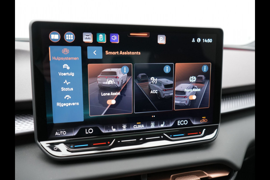 CUPRA Terramar 1.5 TSI e-Hybrid VZ Copper Edition PHEV 272pk DARK VOID METALLIC | Panodak | Head Up | Adaptive Cruise | 360 Camera | Lederen Sportstoelen Memory & Verwarmd | Sennheiser Premium Audio | Matrix LED | Sfeerverlichting | Stuur Verwarmd | Keyless | Blis |