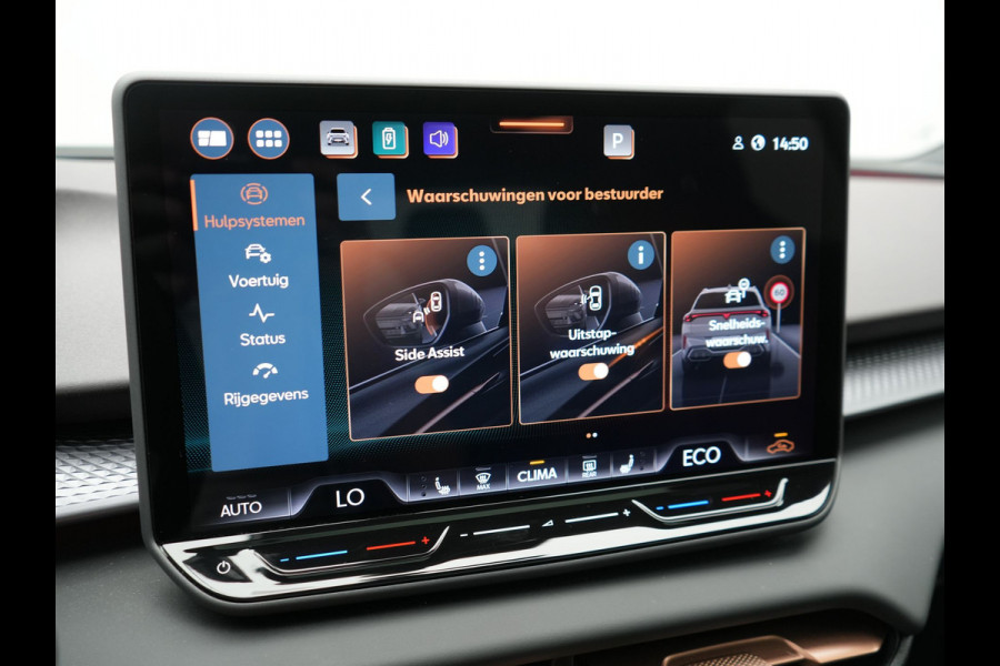 CUPRA Terramar 1.5 TSI e-Hybrid VZ Copper Edition PHEV 272pk DARK VOID METALLIC | Panodak | Head Up | Adaptive Cruise | 360 Camera | Lederen Sportstoelen Memory & Verwarmd | Sennheiser Premium Audio | Matrix LED | Sfeerverlichting | Stuur Verwarmd | Keyless | Blis |