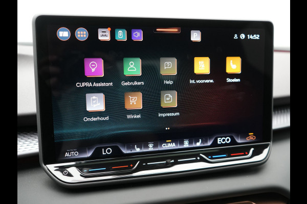 CUPRA Terramar 1.5 TSI e-Hybrid VZ Copper Edition PHEV 272pk DARK VOID METALLIC | Panodak | Head Up | Adaptive Cruise | 360 Camera | Lederen Sportstoelen Memory & Verwarmd | Sennheiser Premium Audio | Matrix LED | Sfeerverlichting | Stuur Verwarmd | Keyless | Blis |