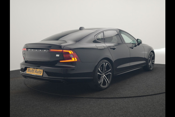 Volvo S90 T8 AWD Ultimate Dark 456pk PHEV LONG RANGE Dealer O.H | Four C Luchtvering | Schuifdak | Bowers & Wilkins | Adaptive Cruise | Head Up | 360 Camera | 20"L.M | Google Maps |