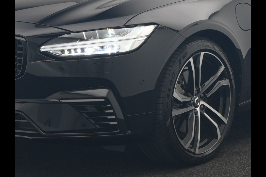 Volvo S90 T8 AWD Ultimate Dark 456pk PHEV LONG RANGE Dealer O.H | Four C Luchtvering | Schuifdak | Bowers & Wilkins | Adaptive Cruise | Head Up | 360 Camera | 20"L.M | Google Maps |