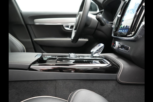 Volvo S90 T8 AWD Ultimate Dark 456pk PHEV LONG RANGE Dealer O.H | Four C Luchtvering | Schuifdak | Bowers & Wilkins | Adaptive Cruise | Head Up | 360 Camera | 20"L.M | Google Maps |