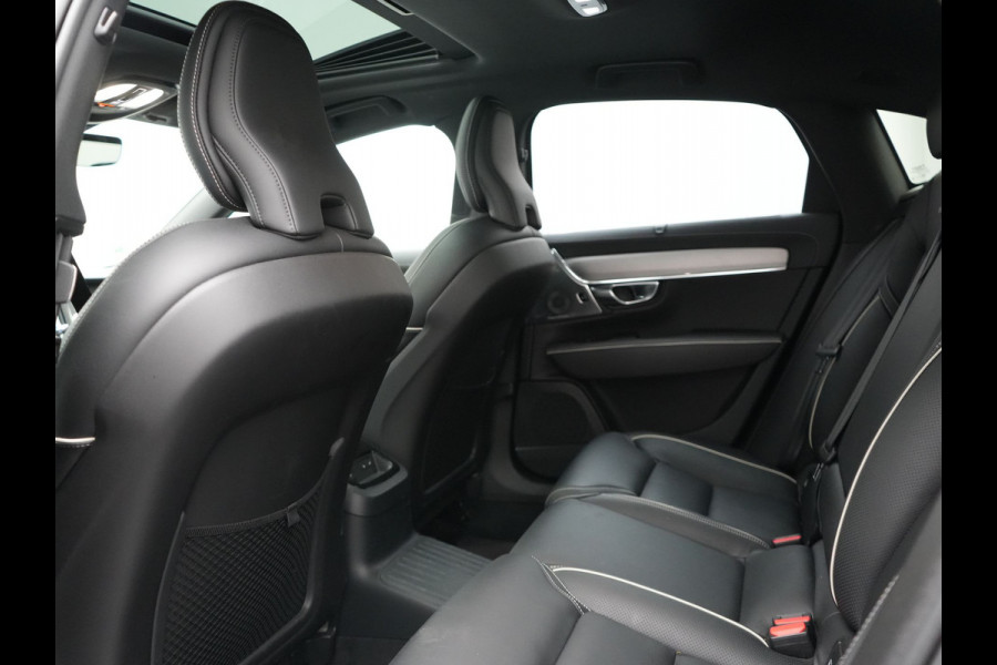 Volvo S90 T8 AWD Ultimate Dark 456pk PHEV LONG RANGE Dealer O.H | Four C Luchtvering | Schuifdak | Bowers & Wilkins | Adaptive Cruise | Head Up | 360 Camera | 20"L.M | Google Maps |