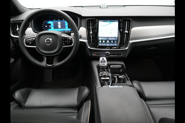 Volvo S90 T8 AWD Ultimate Dark 456pk PHEV LONG RANGE Dealer O.H | Four C Luchtvering | Schuifdak | Bowers & Wilkins | Adaptive Cruise | Head Up | 360 Camera | 20"L.M | Google Maps |