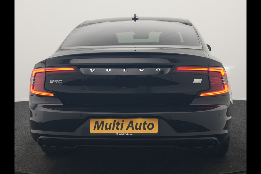 Volvo S90 T8 AWD Ultimate Dark 456pk PHEV LONG RANGE Dealer O.H | Four C Luchtvering | Schuifdak | Bowers & Wilkins | Adaptive Cruise | Head Up | 360 Camera | 20"L.M | Google Maps |