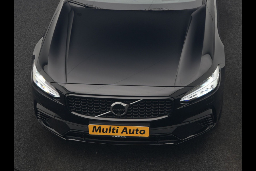 Volvo S90 T8 AWD Ultimate Dark 456pk PHEV LONG RANGE Dealer O.H | Four C Luchtvering | Schuifdak | Bowers & Wilkins | Adaptive Cruise | Head Up | 360 Camera | 20"L.M | Google Maps |