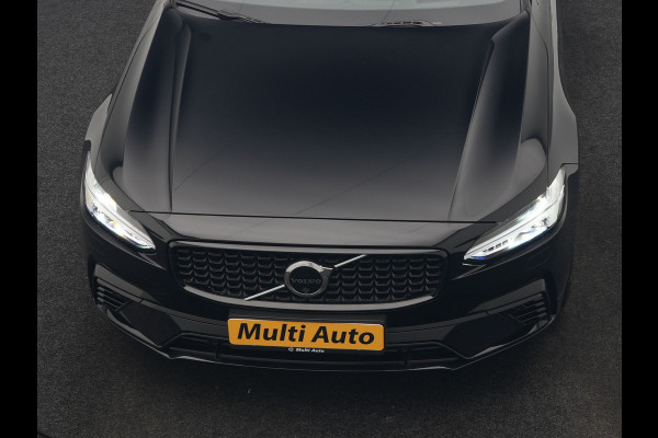 Volvo S90 T8 AWD Ultimate Dark 456pk PHEV LONG RANGE Dealer O.H | Four C Luchtvering | Schuifdak | Bowers & Wilkins | Adaptive Cruise | Head Up | 360 Camera | 20"L.M | Google Maps |