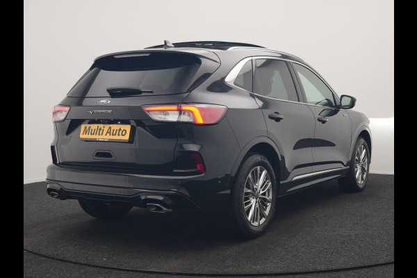 Ford Kuga 2.5 Vignale PHEV 225pk Dealer O.H | Panodak | Head Up | Bang & Olufsen | Adaptive Cruise | 360 Camera | Lederen Sportstoelen Memory & Verwarmd | BLIS | Keyless | Apple Carplay | Pilot Assist | Sfeerverlichting | Navigatie | Virtual | 18"L.M | Plug In Hybrid |