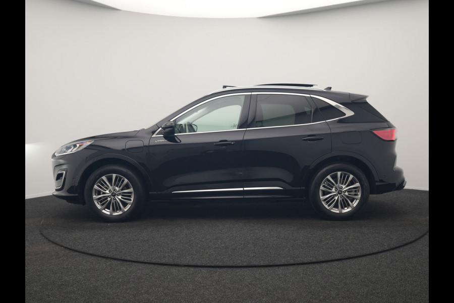 Ford Kuga 2.5 Vignale PHEV 225pk Dealer O.H | Panodak | Head Up | Bang & Olufsen | Adaptive Cruise | 360 Camera | Lederen Sportstoelen Memory & Verwarmd | BLIS | Keyless | Apple Carplay | Pilot Assist | Sfeerverlichting | Navigatie | Virtual | 18"L.M | Plug In Hybrid |