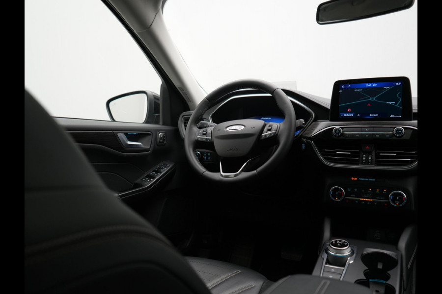 Ford Kuga 2.5 Vignale PHEV 225pk Dealer O.H | Panodak | Head Up | Bang & Olufsen | Adaptive Cruise | 360 Camera | Lederen Sportstoelen Memory & Verwarmd | BLIS | Keyless | Apple Carplay | Pilot Assist | Sfeerverlichting | Navigatie | Virtual | 18"L.M | Plug In Hybrid |