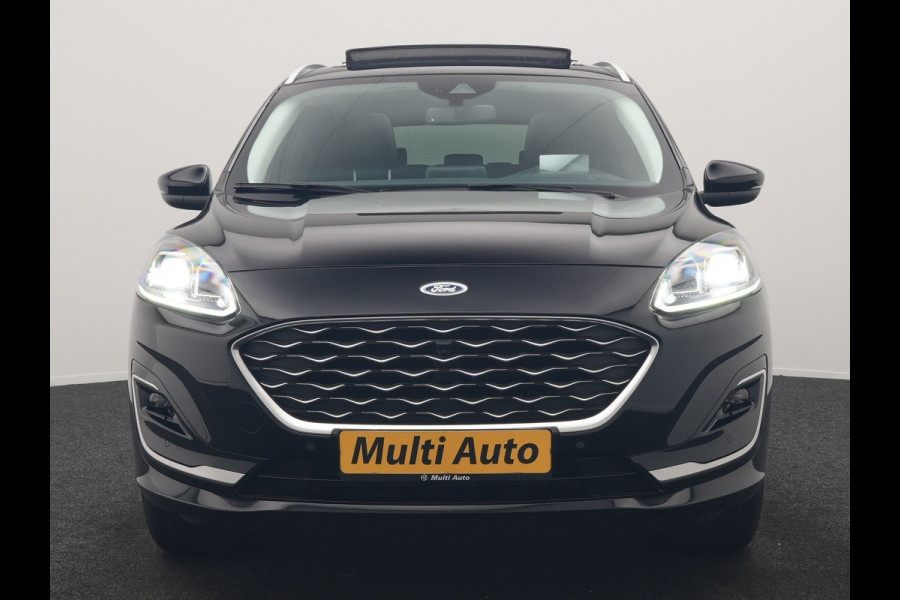 Ford Kuga 2.5 Vignale PHEV 225pk Dealer O.H | Panodak | Head Up | Bang & Olufsen | Adaptive Cruise | 360 Camera | Lederen Sportstoelen Memory & Verwarmd | BLIS | Keyless | Apple Carplay | Pilot Assist | Sfeerverlichting | Navigatie | Virtual | 18"L.M | Plug In Hybrid |