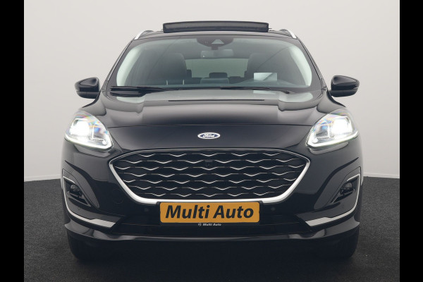 Ford Kuga 2.5 Vignale PHEV 225pk Dealer O.H | Panodak | Head Up | Bang & Olufsen | Adaptive Cruise | 360 Camera | Lederen Sportstoelen Memory & Verwarmd | BLIS | Keyless | Apple Carplay | Pilot Assist | Sfeerverlichting | Navigatie | Virtual | 18"L.M | Plug In Hybrid |