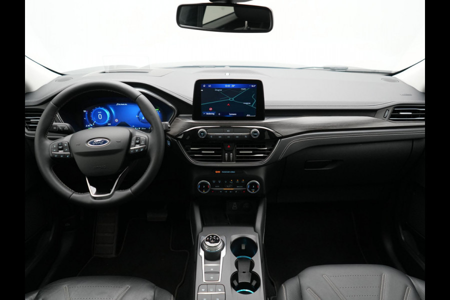Ford Kuga 2.5 Vignale PHEV 225pk Dealer O.H | Panodak | Head Up | Bang & Olufsen | Adaptive Cruise | 360 Camera | Lederen Sportstoelen Memory & Verwarmd | BLIS | Keyless | Apple Carplay | Pilot Assist | Sfeerverlichting | Navigatie | Virtual | 18"L.M | Plug In Hybrid |