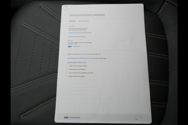 Ford Kuga 2.5 Vignale PHEV 225pk Dealer O.H | Panodak | Head Up | Bang & Olufsen | Adaptive Cruise | 360 Camera | Lederen Sportstoelen Memory & Verwarmd | BLIS | Keyless | Apple Carplay | Pilot Assist | Sfeerverlichting | Navigatie | Virtual | 18"L.M | Plug In Hybrid |