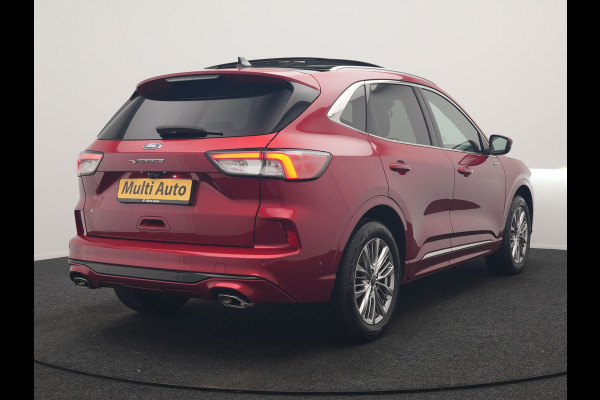 Ford Kuga 2.5 Vignale PHEV 225pk Dealer O.H | Trekhaak Af Fabriek | Panodak | Adaptive Cruise | 360 Camera | Bang & Olufsen | Head Up | Lederen Sportstoelen Memory & Verwarmd | Pilot Assist | Sfeerverlichting | Keyless | Apple Carplay  | Navigatie | Virtual | DAB | 18"L.M | Plug In Hybrid |