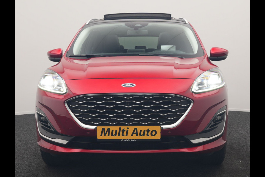 Ford Kuga 2.5 Vignale PHEV 225pk Dealer O.H | Trekhaak Af Fabriek | Panodak | Adaptive Cruise | 360 Camera | Bang & Olufsen | Head Up | Lederen Sportstoelen Memory & Verwarmd | Pilot Assist | Sfeerverlichting | Keyless | Apple Carplay  | Navigatie | Virtual | DAB | 18"L.M | Plug In Hybrid |