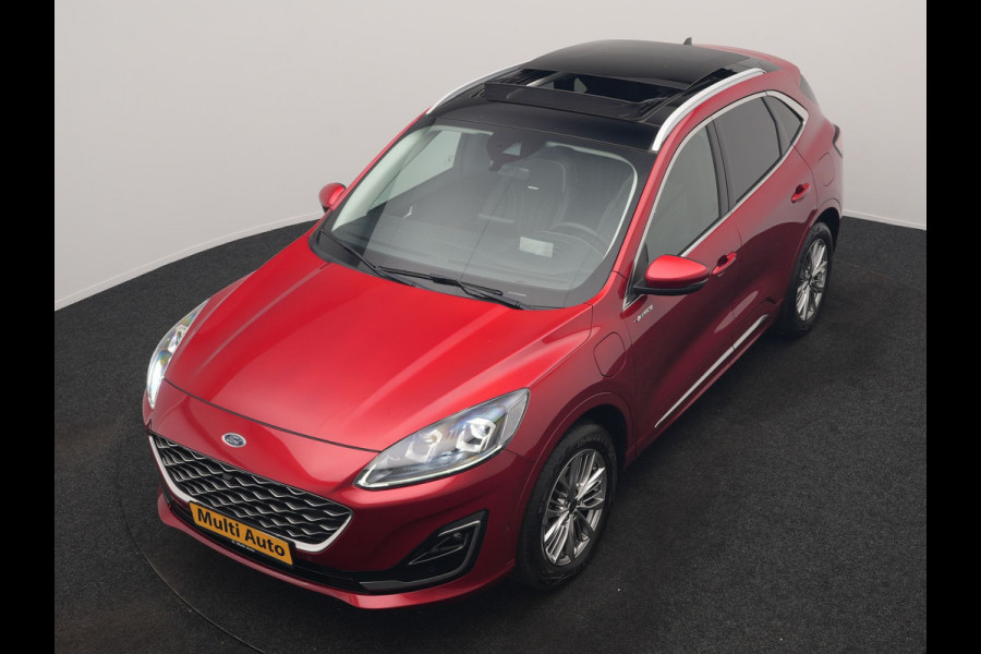 Ford Kuga 2.5 Vignale PHEV 225pk Dealer O.H | Trekhaak Af Fabriek | Panodak | Adaptive Cruise | 360 Camera | Bang & Olufsen | Head Up | Lederen Sportstoelen Memory & Verwarmd | Pilot Assist | Sfeerverlichting | Keyless | Apple Carplay  | Navigatie | Virtual | DAB | 18"L.M | Plug In Hybrid |