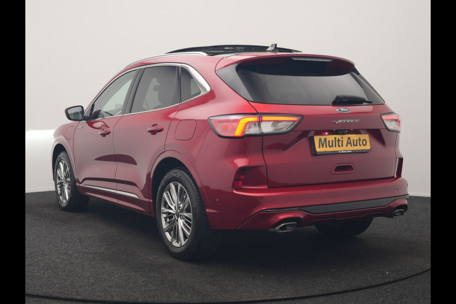 Ford Kuga 2.5 Vignale PHEV 225pk Dealer O.H | Trekhaak Af Fabriek | Panodak | Adaptive Cruise | 360 Camera | Bang & Olufsen | Head Up | Lederen Sportstoelen Memory & Verwarmd | Pilot Assist | Sfeerverlichting | Keyless | Apple Carplay  | Navigatie | Virtual | DAB | 18"L.M | Plug In Hybrid |