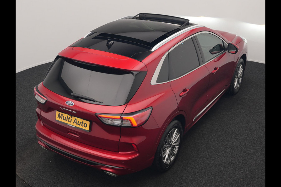 Ford Kuga 2.5 Vignale PHEV 225pk Dealer O.H | Trekhaak Af Fabriek | Panodak | Adaptive Cruise | 360 Camera | Bang & Olufsen | Head Up | Lederen Sportstoelen Memory & Verwarmd | Pilot Assist | Sfeerverlichting | Keyless | Apple Carplay  | Navigatie | Virtual | DAB | 18"L.M | Plug In Hybrid |