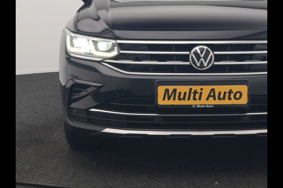 Volkswagen Tiguan 1.4 TSI eHybrid Elegance PHEV SOH 96.9% 245pk Dealer O.H | Adaptive Cruise | 360 Camera | Head Up | Stoelverwarming | IQ Light | Stuurverwarming | Apple Carplay | Travel Assist | Navigatie | Virtual | DAB | 18"L.M | Plug In Hybrid |