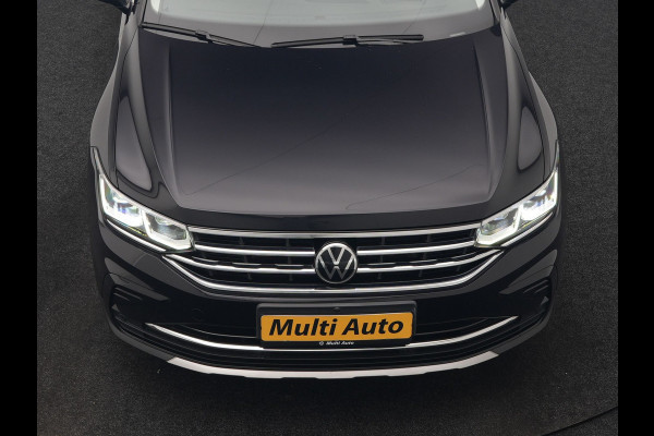 Volkswagen Tiguan 1.4 TSI eHybrid Elegance PHEV SOH 96.9% 245pk Dealer O.H | Adaptive Cruise | 360 Camera | Head Up | Stoelverwarming | IQ Light | Stuurverwarming | Apple Carplay | Travel Assist | Navigatie | Virtual | DAB | 18"L.M | Plug In Hybrid |