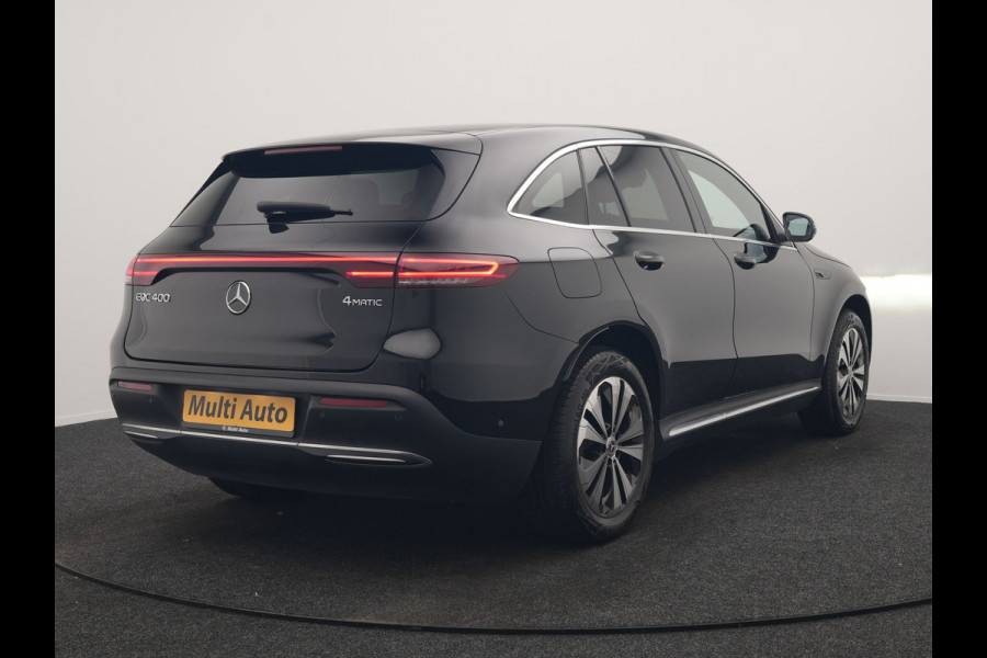 Mercedes-Benz EQC 400 4MATIC 85 kWh 408pk Dealer O.H SOH 96.1% | Panodak | Adaptive Cruise | 360 Camera | Lederen Sportstoelen Massage & Verwarmd | Multibeam LED | MBUX Widescreen Navi | Keyless | Sfeerverlichting | BLIS | Apple Carplay | Virtual | DAB | 19"L.M |
