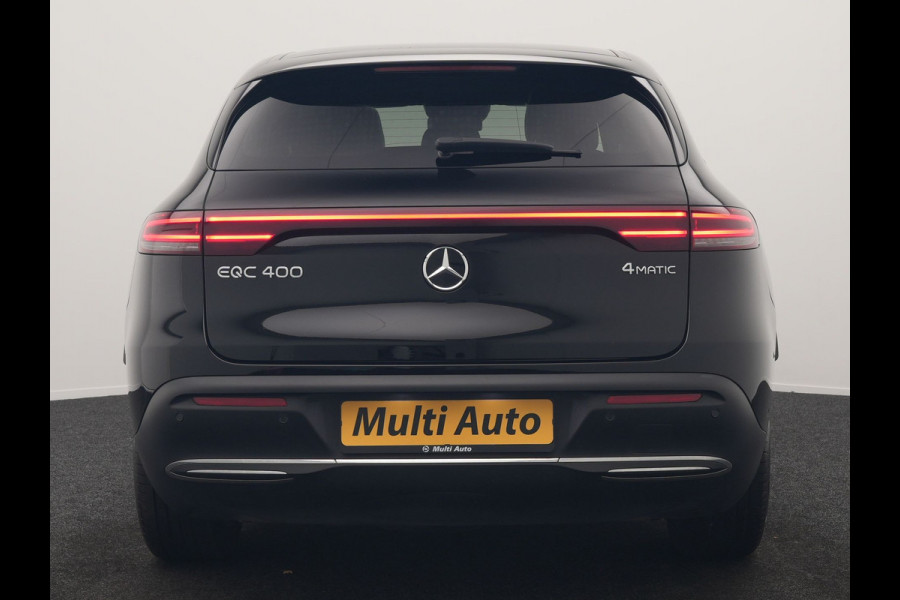 Mercedes-Benz EQC 400 4MATIC 85 kWh 408pk Dealer O.H SOH 96.1% | Panodak | Adaptive Cruise | 360 Camera | Lederen Sportstoelen Massage & Verwarmd | Multibeam LED | MBUX Widescreen Navi | Keyless | Sfeerverlichting | BLIS | Apple Carplay | Virtual | DAB | 19"L.M |