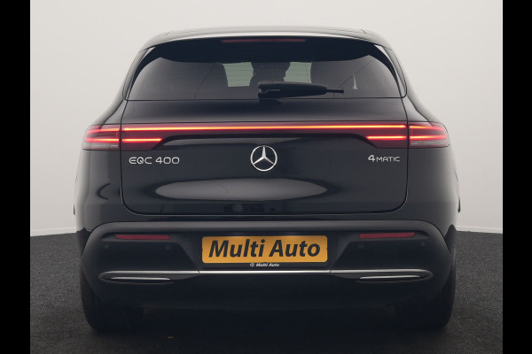 Mercedes-Benz EQC 400 4MATIC 85 kWh 408pk Dealer O.H SOH 96.1% | Panodak | Adaptive Cruise | 360 Camera | Lederen Sportstoelen Massage & Verwarmd | Multibeam LED | MBUX Widescreen Navi | Keyless | Sfeerverlichting | BLIS | Apple Carplay | Virtual | DAB | 19"L.M |