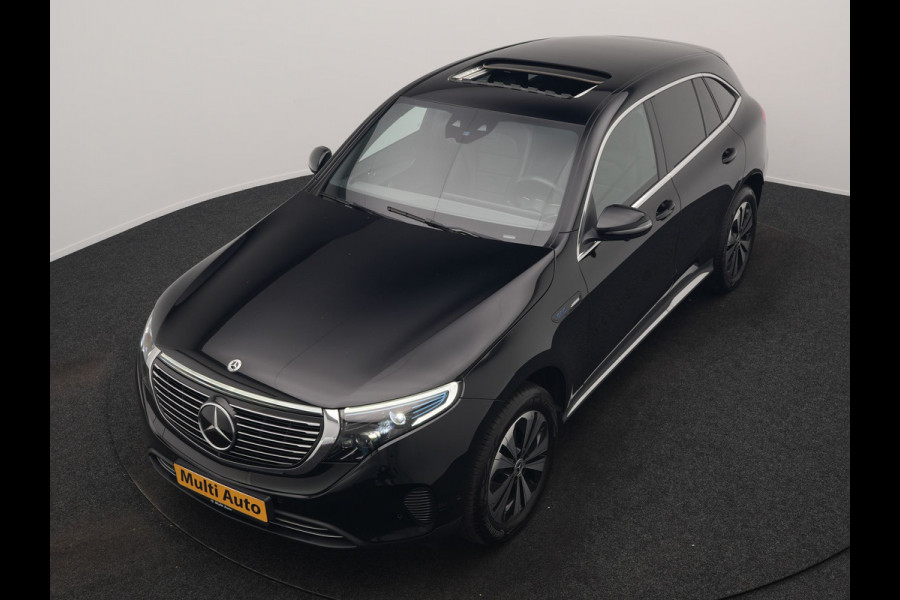 Mercedes-Benz EQC 400 4MATIC 85 kWh 408pk Dealer O.H SOH 96.1% | Panodak | Adaptive Cruise | 360 Camera | Lederen Sportstoelen Massage & Verwarmd | Multibeam LED | MBUX Widescreen Navi | Keyless | Sfeerverlichting | BLIS | Apple Carplay | Virtual | DAB | 19"L.M |