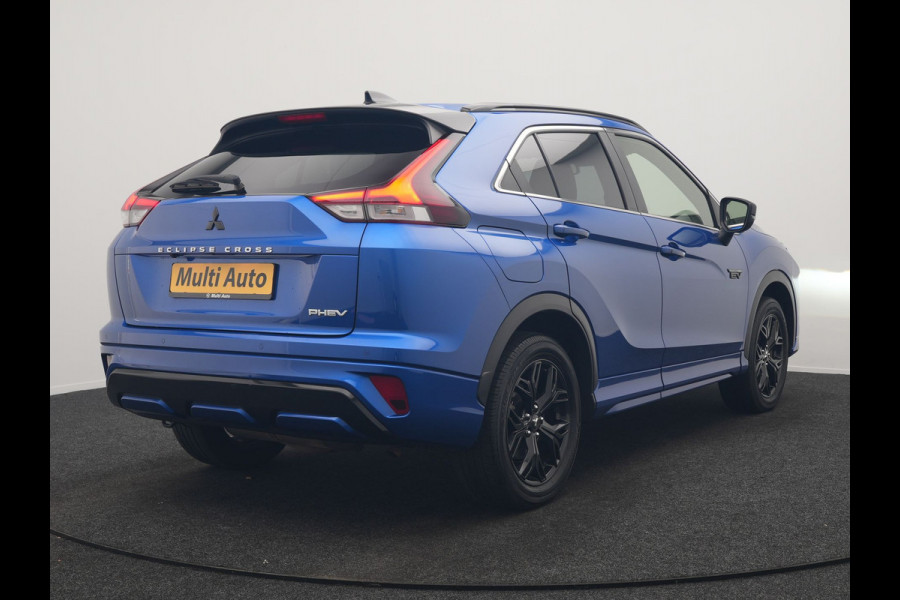 Mitsubishi Eclipse Cross 2.4 Black Edition PHEV 177pk Dealer O.H | 360 Camera | Adaptive Cruise | Alcantara Sportstoelen & Stuur Verwarmd | Keyless | Navigatie Via TomTom | 18" L.M | DAB | Plug In Hybrid |