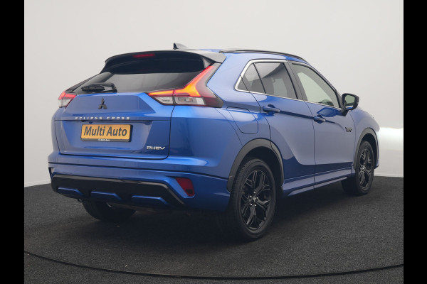 Mitsubishi Eclipse Cross 2.4 Black Edition PHEV 177pk Dealer O.H | 360 Camera | Adaptive Cruise | Alcantara Sportstoelen & Stuur Verwarmd | Keyless | Navigatie Via TomTom | 18" L.M | DAB | Plug In Hybrid |