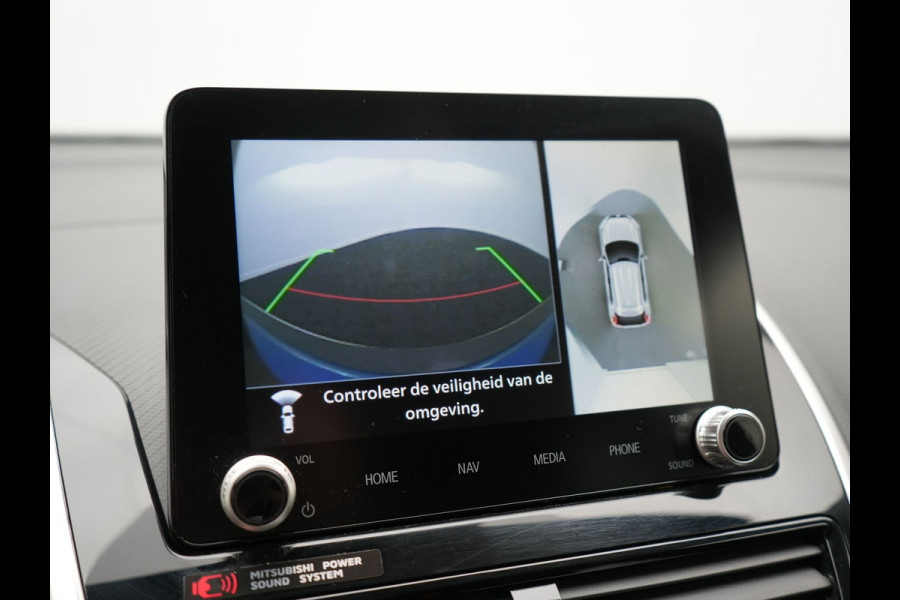 Mitsubishi Eclipse Cross 2.4 Black Edition PHEV 177pk Dealer O.H | 360 Camera | Adaptive Cruise | Alcantara Sportstoelen & Stuur Verwarmd | Keyless | Navigatie Via TomTom | 18" L.M | DAB | Plug In Hybrid |