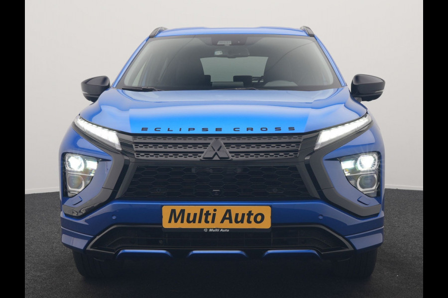 Mitsubishi Eclipse Cross 2.4 Black Edition PHEV 177pk Dealer O.H | 360 Camera | Adaptive Cruise | Alcantara Sportstoelen & Stuur Verwarmd | Keyless | Navigatie Via TomTom | 18" L.M | DAB | Plug In Hybrid |