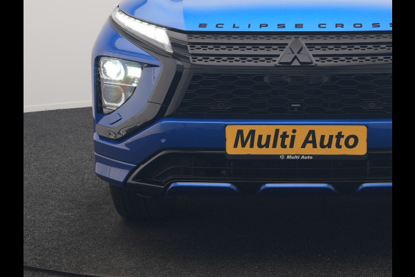 Mitsubishi Eclipse Cross 2.4 Black Edition PHEV 177pk Dealer O.H | 360 Camera | Adaptive Cruise | Alcantara Sportstoelen & Stuur Verwarmd | Keyless | Navigatie Via TomTom | 18" L.M | DAB | Plug In Hybrid |