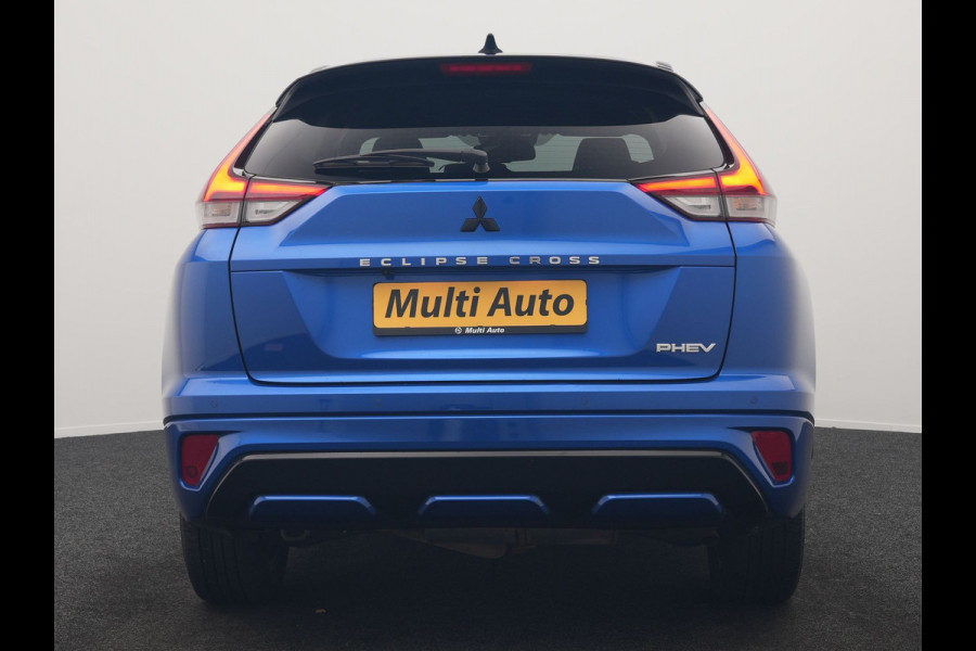 Mitsubishi Eclipse Cross 2.4 Black Edition PHEV 177pk Dealer O.H | 360 Camera | Adaptive Cruise | Alcantara Sportstoelen & Stuur Verwarmd | Keyless | Navigatie Via TomTom | 18" L.M | DAB | Plug In Hybrid |