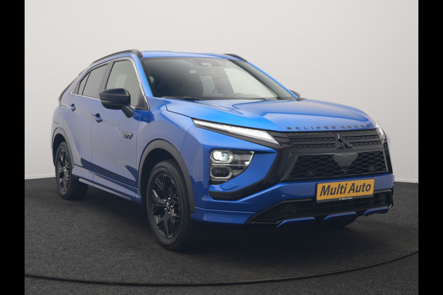 Mitsubishi Eclipse Cross 2.4 Black Edition PHEV 177pk Dealer O.H | 360 Camera | Adaptive Cruise | Alcantara Sportstoelen & Stuur Verwarmd | Keyless | Navigatie Via TomTom | 18" L.M | DAB | Plug In Hybrid |