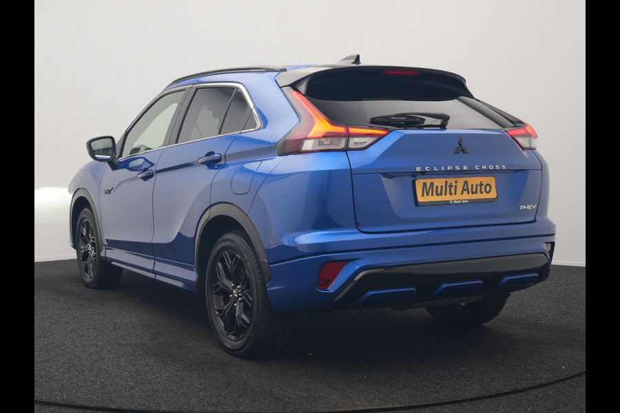 Mitsubishi Eclipse Cross 2.4 Black Edition PHEV 177pk Dealer O.H | 360 Camera | Adaptive Cruise | Alcantara Sportstoelen & Stuur Verwarmd | Keyless | Navigatie Via TomTom | 18" L.M | DAB | Plug In Hybrid |