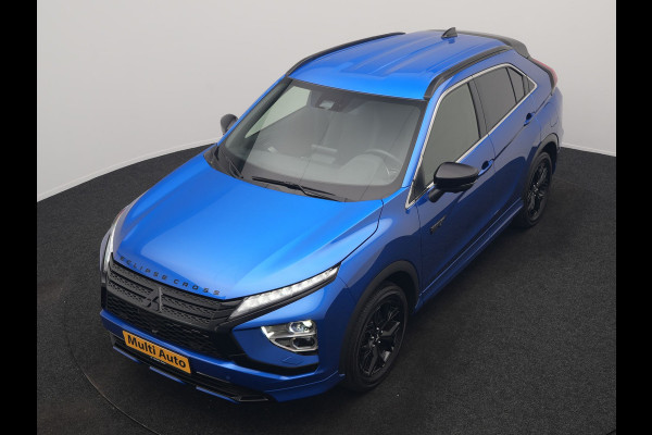 Mitsubishi Eclipse Cross 2.4 Black Edition PHEV 177pk Dealer O.H | 360 Camera | Adaptive Cruise | Alcantara Sportstoelen & Stuur Verwarmd | Keyless | Navigatie Via TomTom | 18" L.M | DAB | Plug In Hybrid |