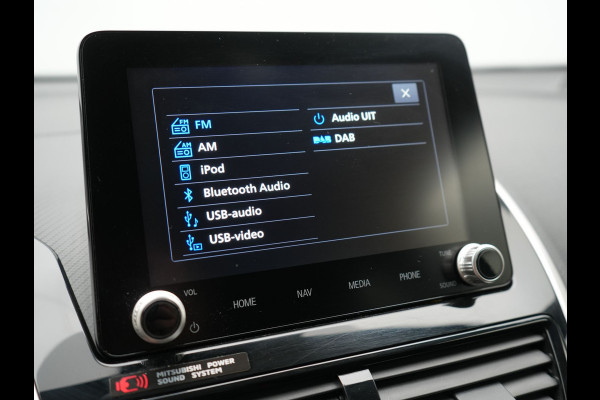 Mitsubishi Eclipse Cross 2.4 Black Edition PHEV 177pk Dealer O.H | 360 Camera | Adaptive Cruise | Alcantara Sportstoelen & Stuur Verwarmd | Keyless | Navigatie Via TomTom | 18" L.M | DAB | Plug In Hybrid |